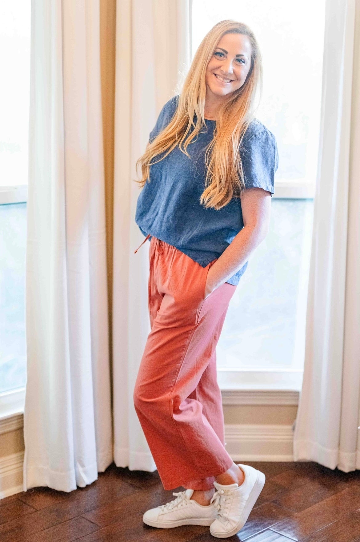 Fast Shipping-Wide Leg Pants with Pockets