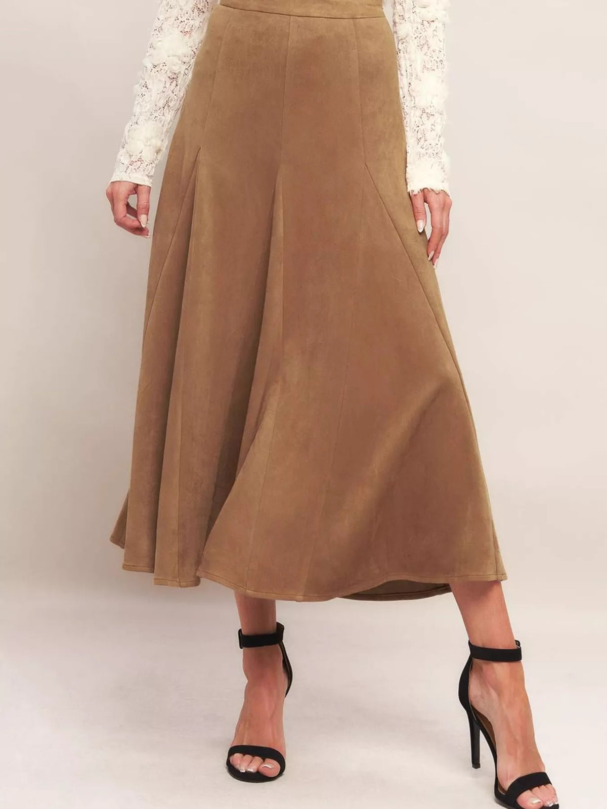 Flowy A-Line Midi Skirt Catholic Dress Co. Flowy A-Line Midi Skirt Catholic Dress Co.