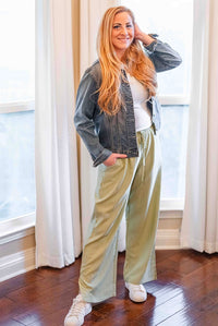 High Waist Wide Leg Pants